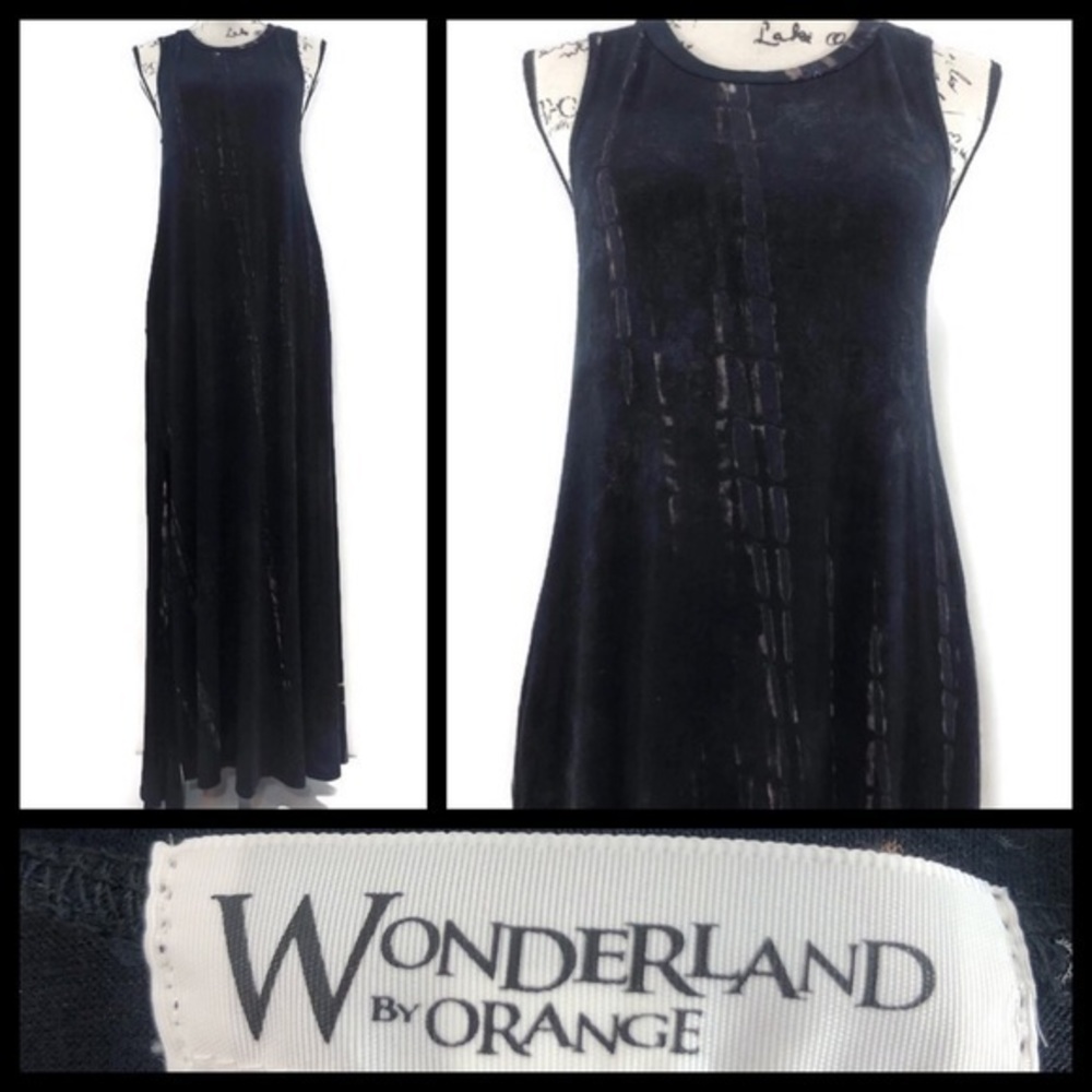 Wonderland by Orange Tie-Dye Maxi Dress